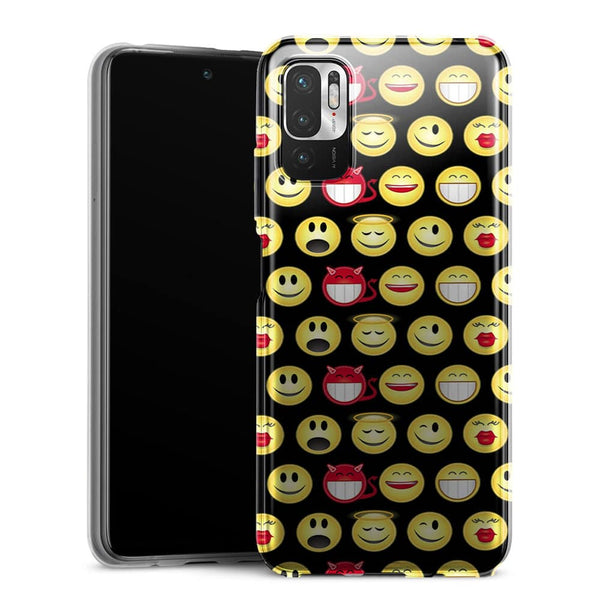 Coque Xiaomi Redmi Note 10 5G Funny smileys