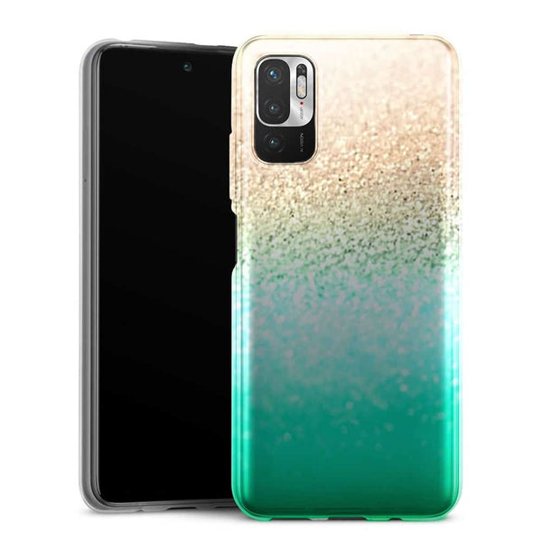 Coque Xiaomi Redmi Note 10 5G Gatsby Aqua Gold