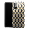 Coque Xiaomi Redmi Note 10 5G Glitter triangles in gold black and nude