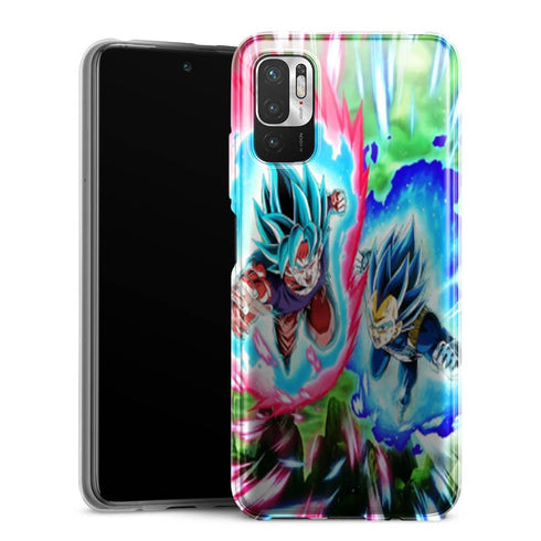 Coque Xiaomi Note 10 5G 5G Goku blue kaioken
