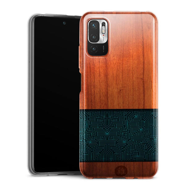 Coque Xiaomi Note 10 5G Natural Wooden Wood Bamboo