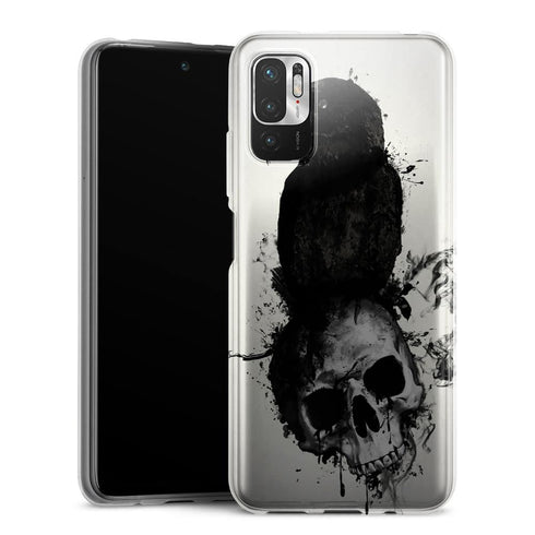 Coque Xiaomi Redmi Note 10 5G Raven and Skull