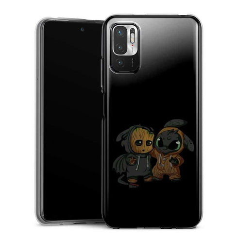 Coque Xiaomi Note 10 5G 5G Stitch x dragon krokmou