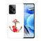 Coque Xiaomi Note 12 Pro ancre florale fleurs roses et rouges