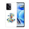 Coque Xiaomi Note 12 Pro ancre bleu avec illustration de lis du jour