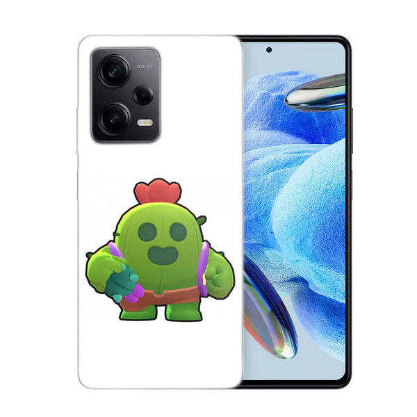Coque Telephone Xiaomi Redmi Note 12 Pro Brawl Stars Spike Cactus