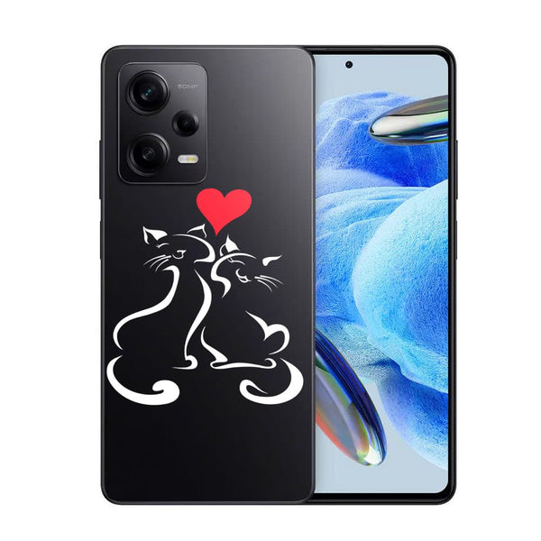 Coque Xiaomi Redmi Note 12 Pro Cats Love