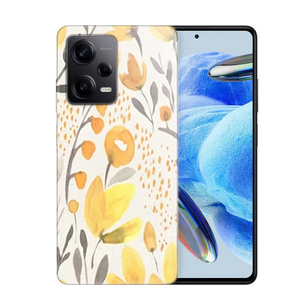 Coque Xiaomi Note 12 Pro Champs Jaunes