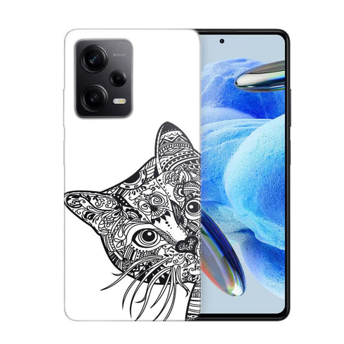 Coque Xiaomi Redmi Note 12 Pro Chat Azteque