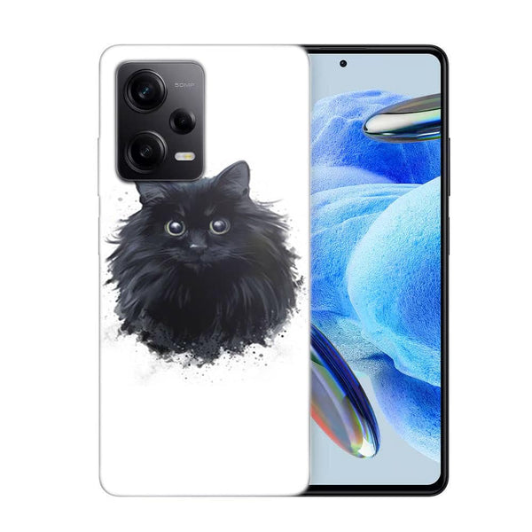 Coque Xiaomi Redmi Note 12 Pro Chat Noir