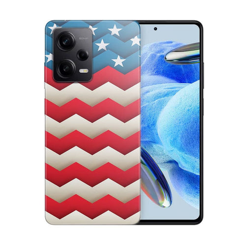 Coque Xiaomi Redmi Note 12 Pro Usa Chevrons Vote