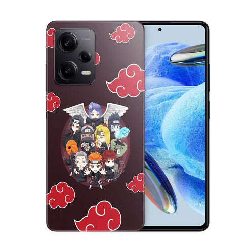 Coque Xiaomi Redmi Note 12 Pro Chibi Akatsuki Montage