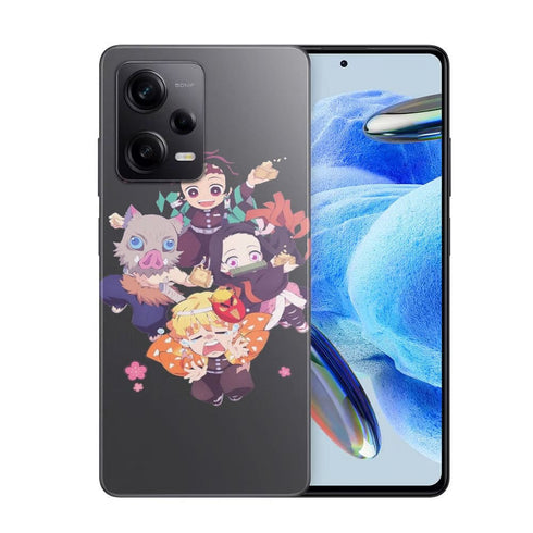 Coque Xiaomi Redmi Note 12 Pro Demon Slayer Chibi
