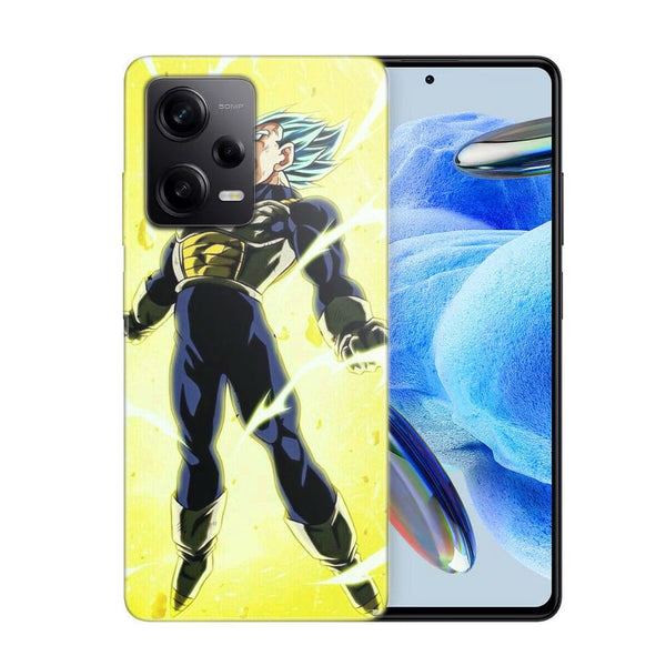 Coque Xiaomi Redmi Note 12 Pro Dragon Ball Z Vegeta Majin Transformation