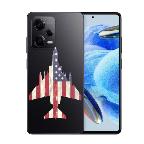 Coque Xiaomi Redmi Note 12 Pro F4 Phantom American Flag