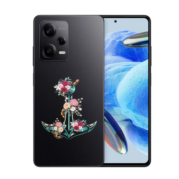 Coque Xiaomi Note 12 Pro Fleurs d'ancre