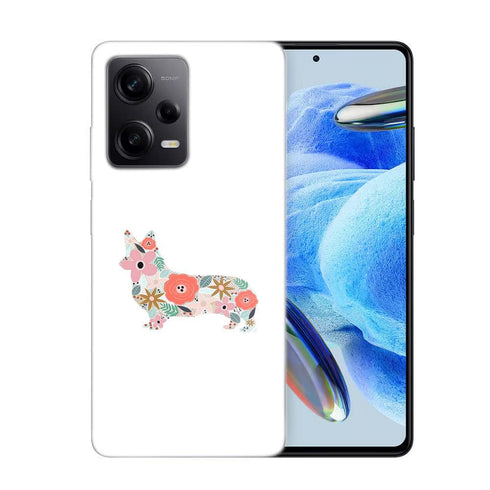 Coque Xiaomi Note 12 Pro floral corgi