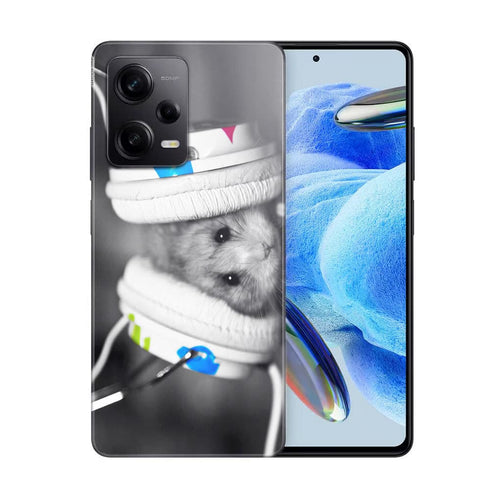 Coque Xiaomi Redmi Note 12 Pro Funny Hamster Beat Sound