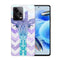 Coque Xiaomi Redmi Note 12 Pro Glitter Girafe Bleu