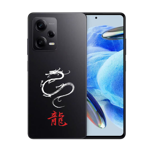 Coque Xiaomi Redmi Note 12 Pro Dragon Chinois Goku