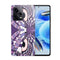 Coque Xiaomi Redmi Note 12 Pro Hibou violet Azteque