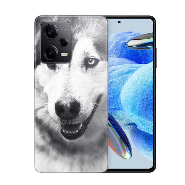 Coque Xiaomi Redmi Note 12 Pro Husky aux Yeux Clairs