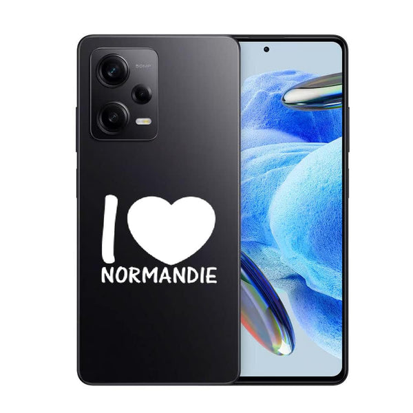 Coque pour Xiaomi Redmi Note 12 Pro J'aime la Normandie
