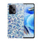Coque Xiaomi Note 12 Pro Jardin flottant motif aquarelle en bleu