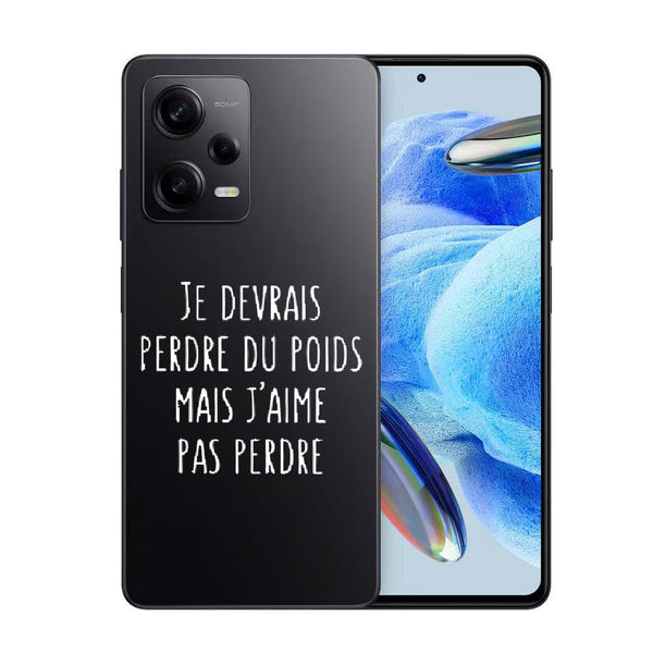 Coque de smartphone Xiaomi Redmi Note 12 Pro Je devrai perdre du poids