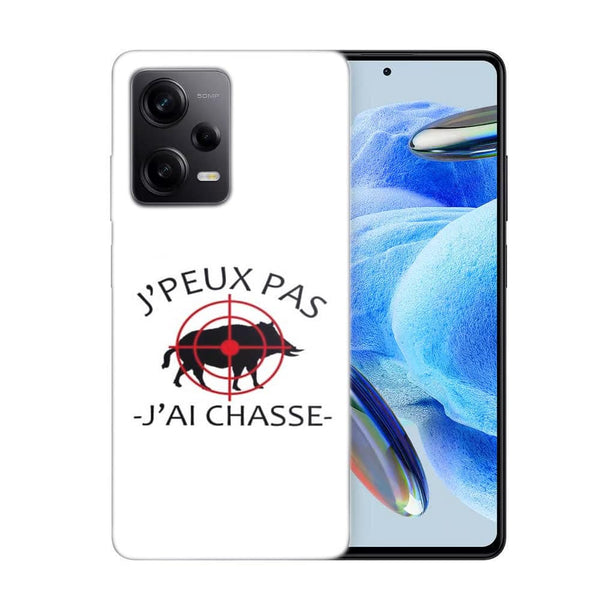Coque de smartphone Xiaomi Redmi Note 12 Pro Je peux pas j'ai chasse