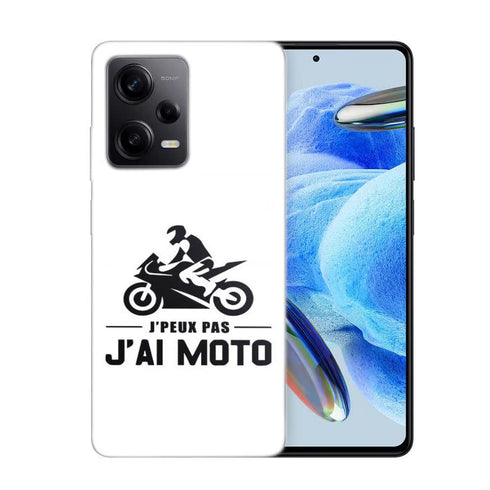 Coque de smartphone Xiaomi Redmi Note 12 Pro Je peux pas j'ai Moto