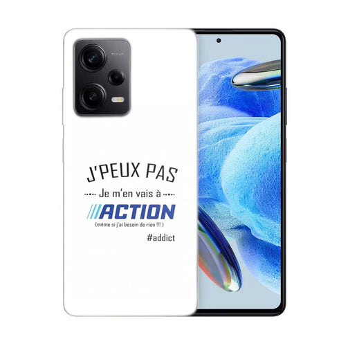 Coque Xiaomi Redmi Note 12 Pro Je Peux pas je vais chez Action
