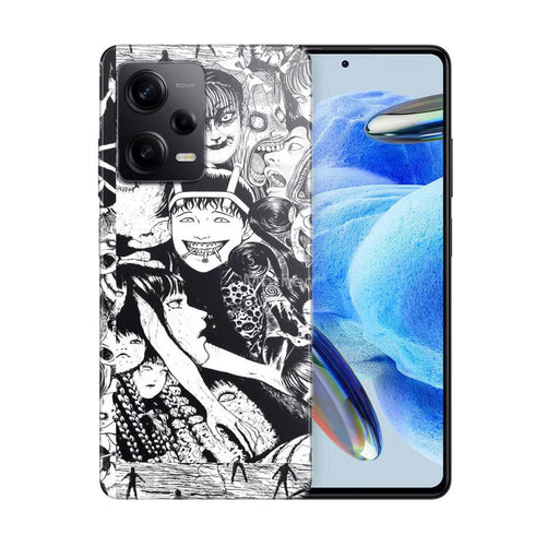 Coque Xiaomi Redmi Note 12 Pro Junji ito Collage