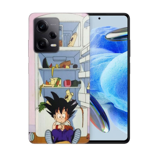 Coque Xiaomi Redmi Note 12 Pro Kid Goku Fridge
