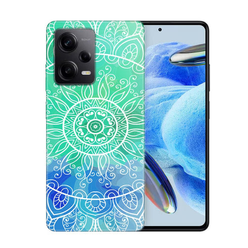 Coque Xiaomi Redmi Note 12 Pro Green deal Mandala