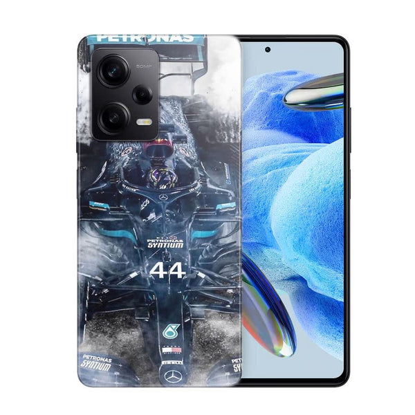 Coque Xiaomi Redmi Note 12 Pro originale Mercedes F1 Lewis Hamilton