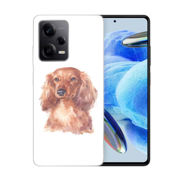 Coque Xiaomi Redmi Note 12 Pro Mon Teckel en Portrait