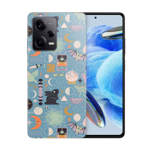 Coque Xiaomi Redmi Note 12 Pro Motif lunaire Blue Moon