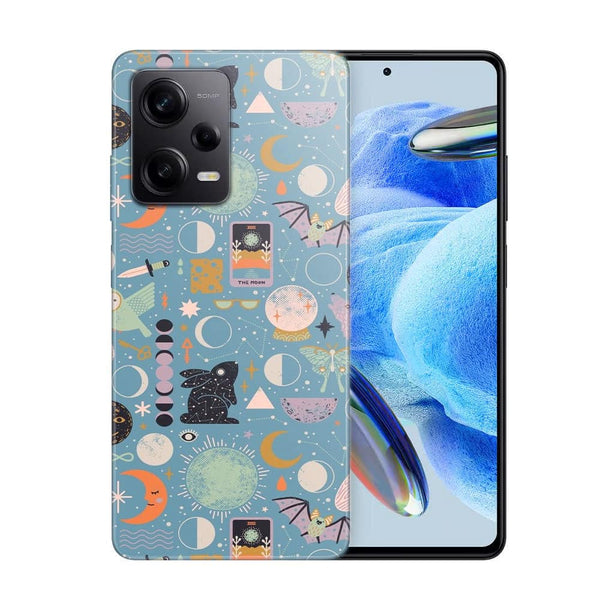 Coque Xiaomi Redmi Note 12 Pro Motif lunaire Blue Moon