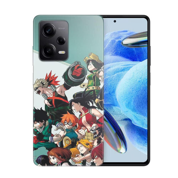 Coque Xiaomi Redmi Note 12 Pro My Hero Academia fight adn