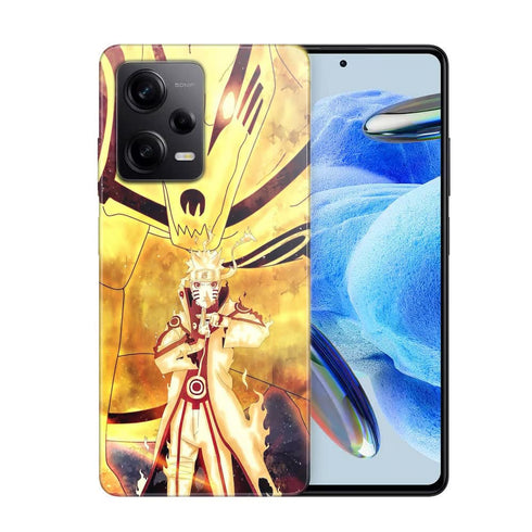 Coque Xiaomi Redmi Note 12 Pro Naruto Kyubi Jaune