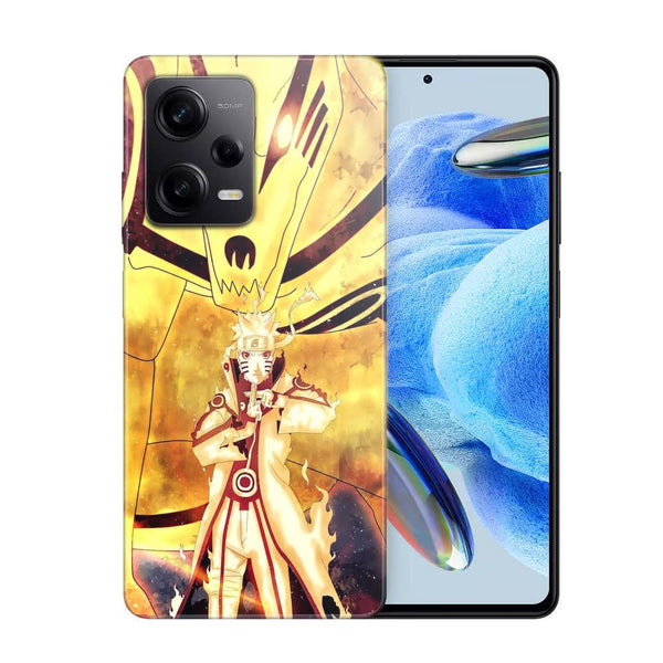 Coque Xiaomi Redmi Note 12 Pro Naruto Kyubi Jaune