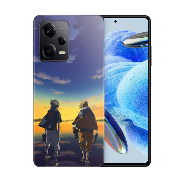 Coque Xiaomi Redmi Note 12 Pro Naruto & Sasuke Ciel Etoilé