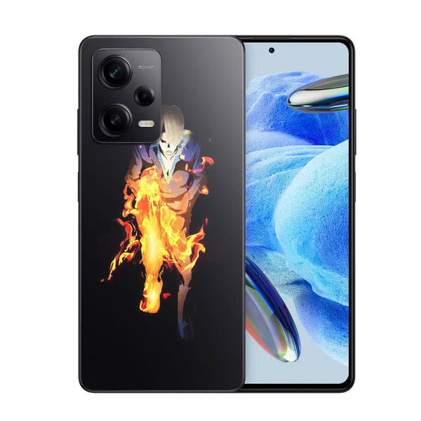 Coque Xiaomi Redmi Note 12 Pro One Piece Sanji Jambe En Feu