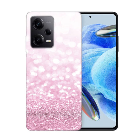 Coque Xiaomi Redmi Note 12 Pro Pink Glitter way