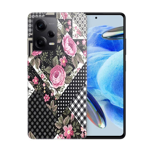 Coque Xiaomi Note 12 Pro Patchwork Floral