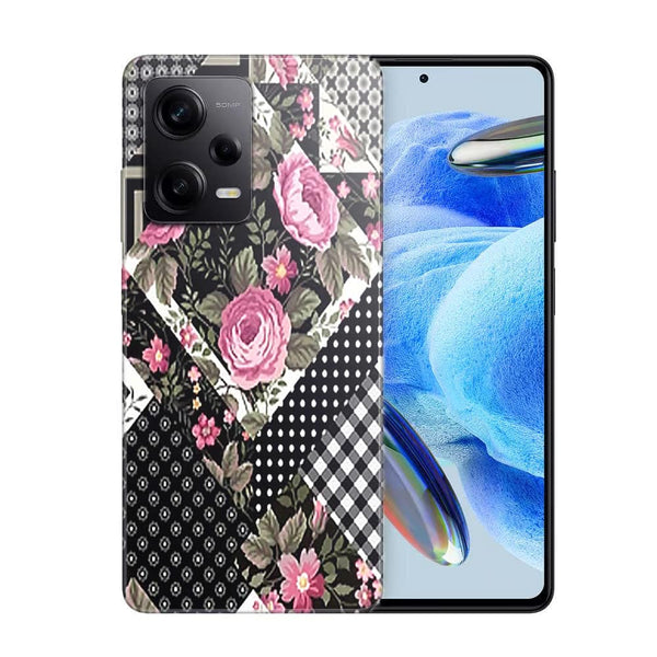 Coque Xiaomi Note 12 Pro Patchwork Floral