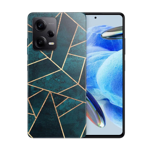 Coque Xiaomi Redmi Note 12 Pro Pierre turquoise profonde