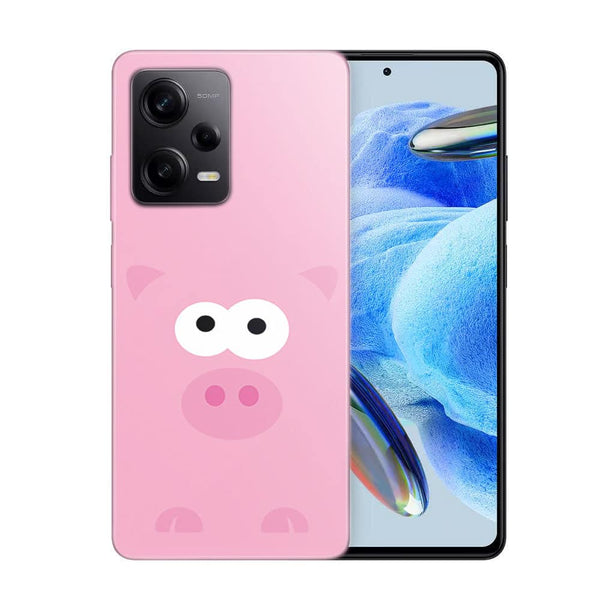 Coque Xiaomi Redmi Note 12 Pro Pig Rosy