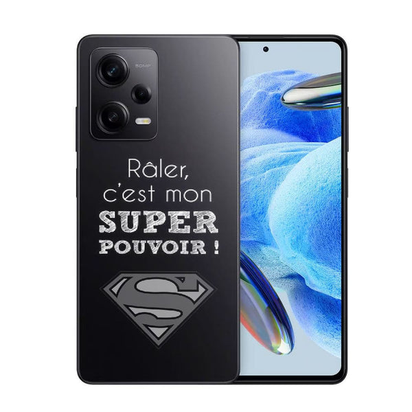 Coque Xiaomi Redmi Note 12 Pro Râler c'est mon super Pouvoir